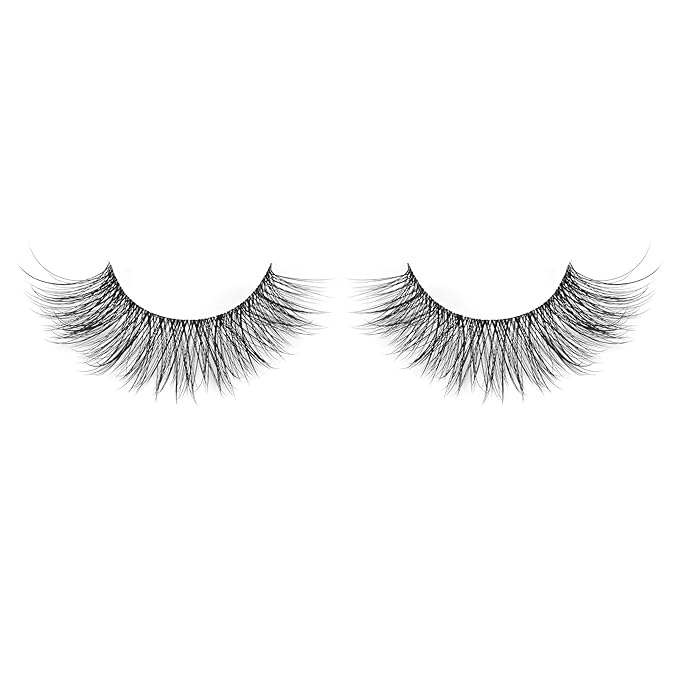 False Eyelashes Fluffy False Lashes Wispy Natural Lashes 3D Faux Mink Lashes 7 Pairs Jiocolor Volume Eye Lashes DJ-20