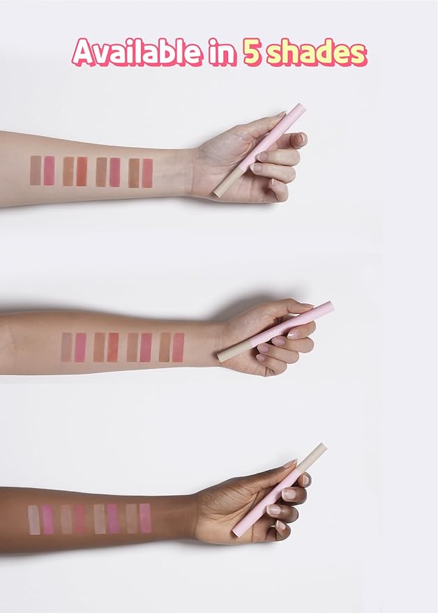 COLORGRAM All In One Over-Lip Maker 03 Peach Beige | Versatile Lip Liner & Contour with Natural Shades, Matte finish, Bigger and Fuller Lips, Plumping effect, Smooth creamy texture