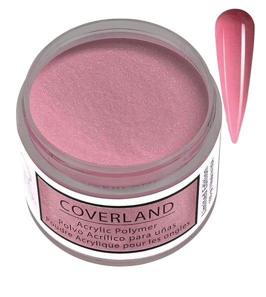 Tones Coverland Acrylic Nail Powder "Cindy Lou" Pink - Limited Edition Acrylic Powder for Nail Design, Sculpting, and Masking Nail Bed Imperfections - Professional Acrylic Nail Supplies - (1.5 Oz)