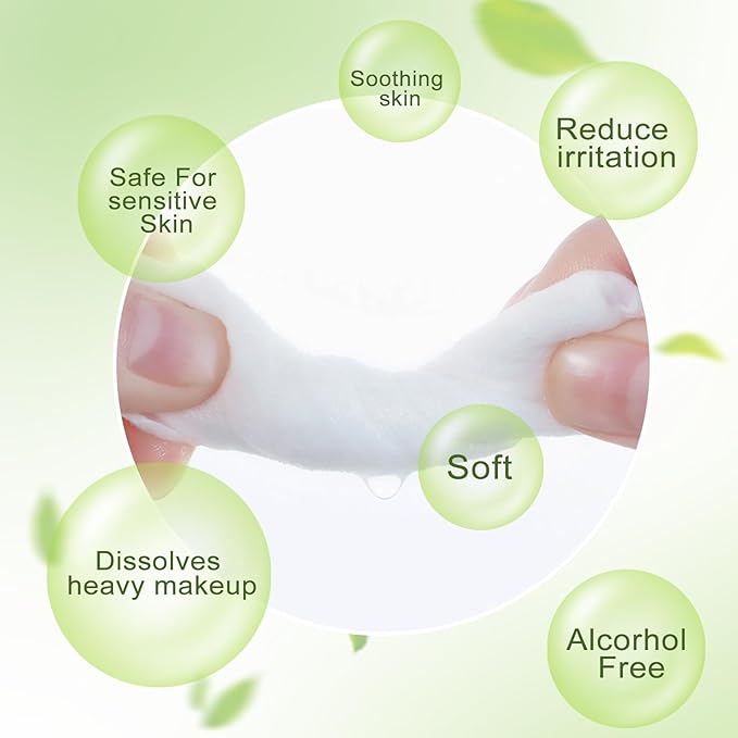 Bulk Individually Wrapped Makeup Remover Wipes - Gentle Cleansing for Face, Mascara, Lipstick - Travel & Hotel Use - 100 Count
