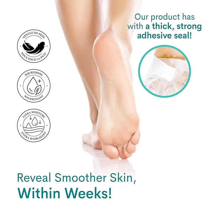 Innerest Original Derma Beauty 24 pairs Moisturizing Foot Mask Foot Spa Foot care (Lavender)