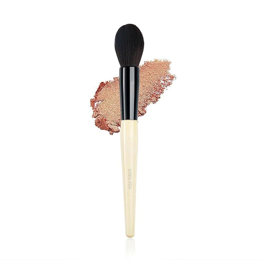 Natural Goat Hair Powder Brush, Highlighting Brush, Natural Hair Contour Brushes, Natural Hair Makeup Brush, Face Blending Brushes, Fluffy Blush Brush for Cheeks, Nose Contour Brushes. (804)