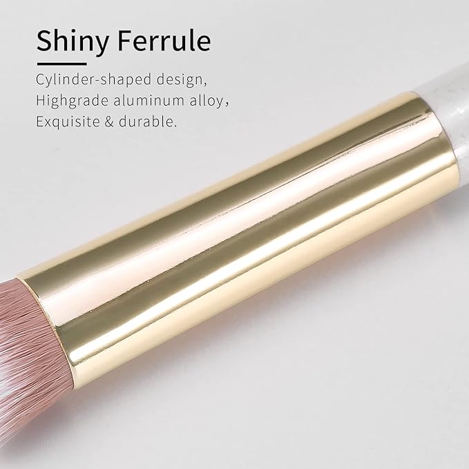 Small Nose Contour Brush, Nose Brush Contour, Angled Concealer Brush Under Eye, Concealer Brushes, Small Concealer Brushes, Angled Eyeshadow Brush (162V)