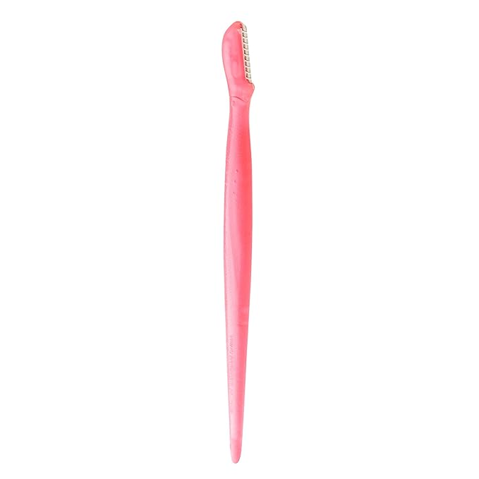 About Face Facial Razor & Eyebrow Shaper (3 Ct) - Removes Peach Fuzz on Cheeks, Chin, or Forehead & Delicately Shapes Eyebrows