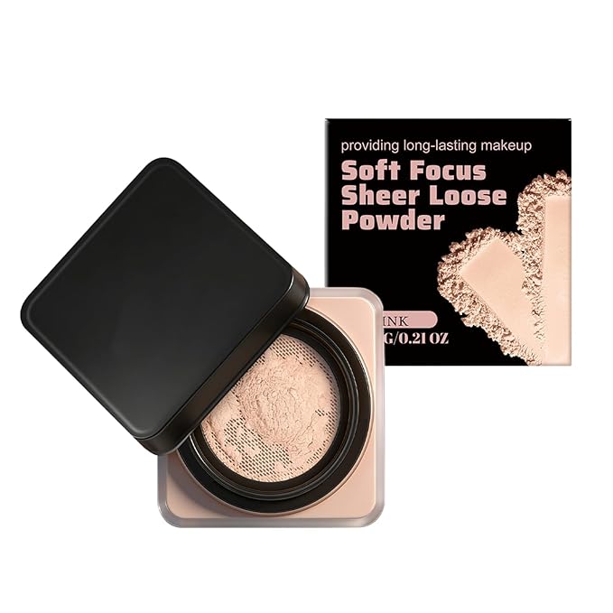 Finishing Powder Makeup, 6g Loose Setting Powders, Oil Control Sweat Proof Foundation, Matte Smoothing Skin Face Powder, Beauty, Makeup Bag, Studio