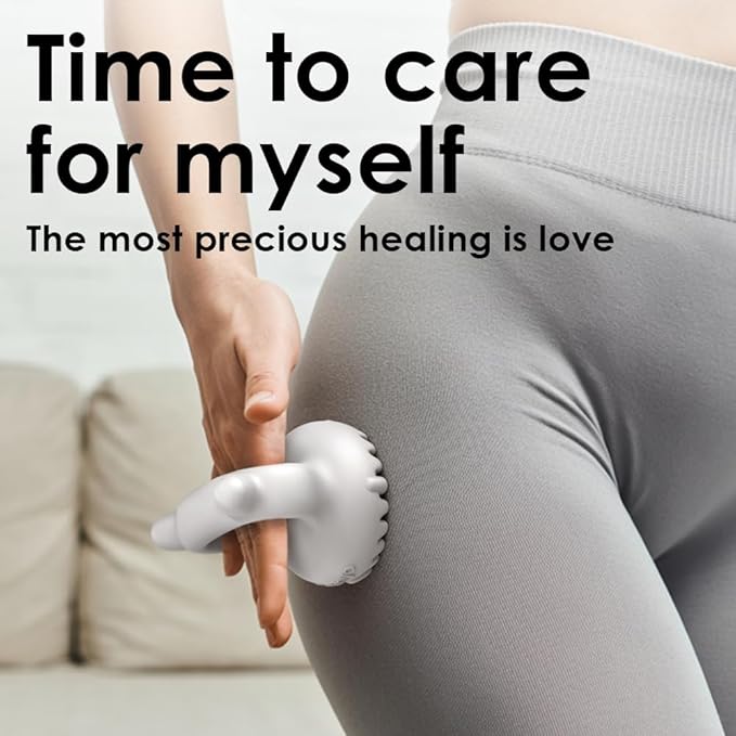 Ceramic Gua Sha Fascia Tool – Korean Body & Face Massager for Lymphatic Drainage, Cellulite, Muscle Recovery & Trigger Point Relief – US Patented