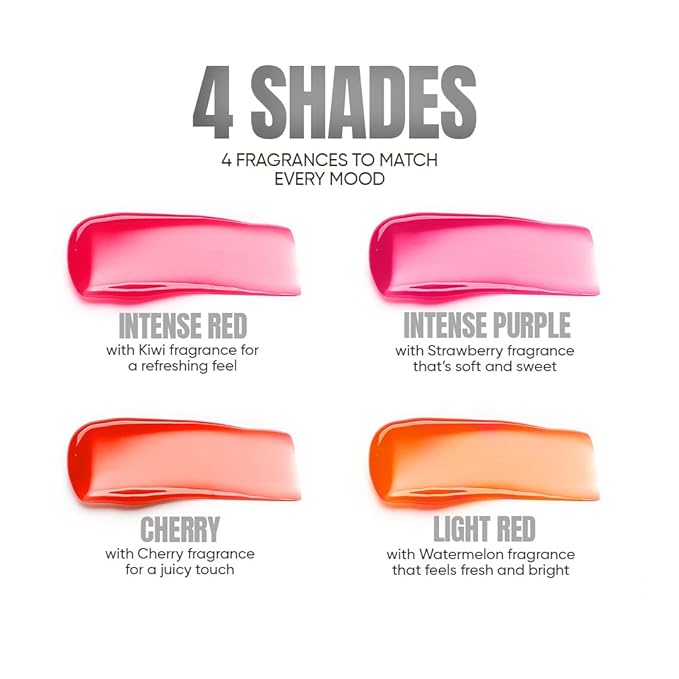 TOTEMICA Cooling Water Jelly Tint - by Ana Patricia, Dewy Hydrating Tint for Natural Color, Long-Lasting Jelly Lip Tint & Cheek Stain, Clean Beauty Tinta para Labios | 0.19 oz - Intense Red