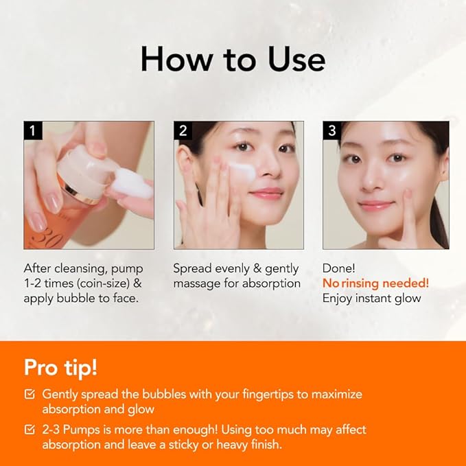 MENOKIN 30 Seconds Quick Bubble Mask [LIFT] - [Collagen] & Niacinamide in Micro-bubbles for Anti Aging, Boost Elasticity, Fine Lines, Korean Glass Skin Care Essential, 70 Uses, 3.21 fl.oz