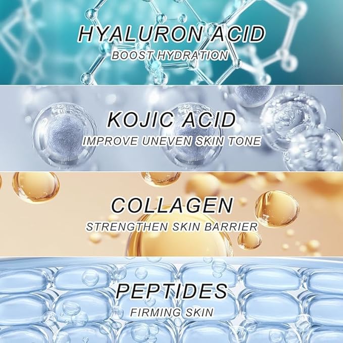 Natener 4 pairs PDRN Micro Eye Patches, Under Eye Patches for Puffy eyes, Dark Circles & Wrinkle | Hyaluronic Acid, Kojic Acid, Collagen, Peptides, Vitamin C, Niacinamide - Korean Popular Eye Care