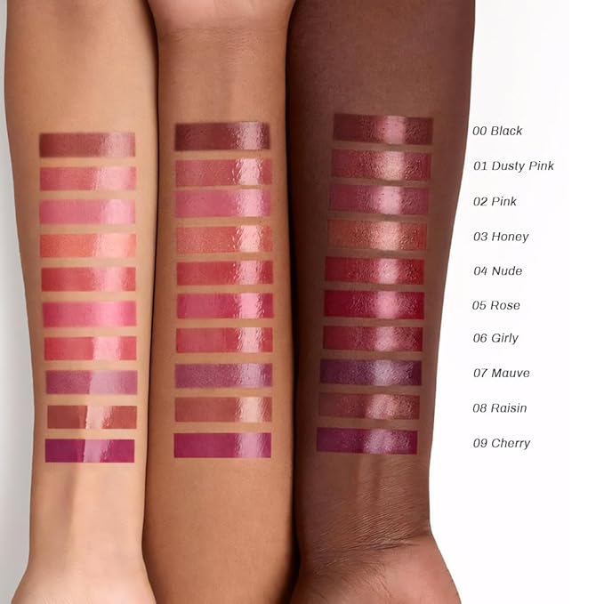 evpct Mauve Honey Lipstick Tinted Lip Balm, Sheer Hydrating Shine Tinted Lipstick for Women, Moisturizing Lip Color, Nourishing Tinted Lip Balm Plumper Gloss Stain, Glossy Shiny Finish, 07 Mauve