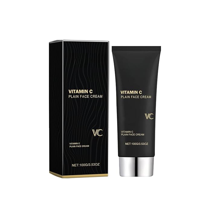 Vitamin C Niacinamide Tone-Up Cream, Hydrating Moisturizer with Brightening Effect, Lightweight Natural Concealer Cream for Radiant Skin 100g