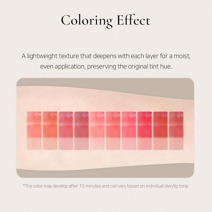 DINTO Blur-Glowy Lip Tint (226 Dēvōtiō)