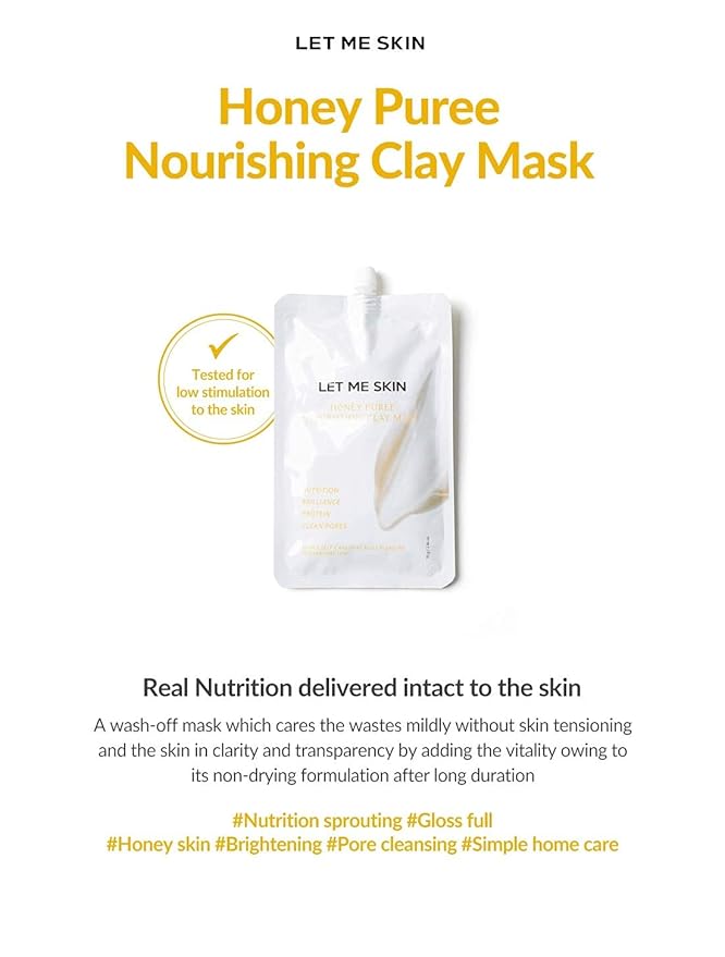 HONEY PUREE NOURISHING CLAY MASK 70g