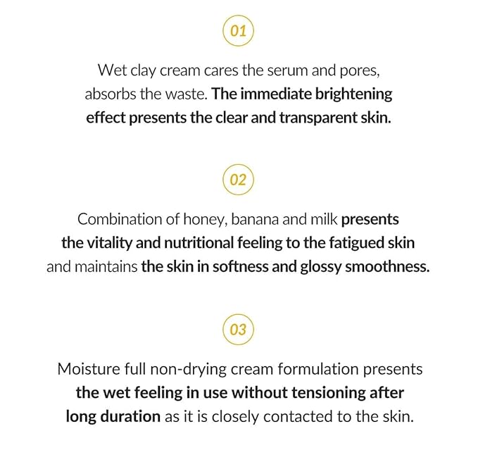 HONEY PUREE NOURISHING CLAY MASK 70g