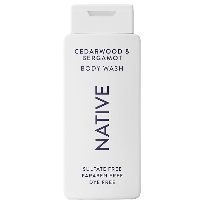 Native Cedarwood & Beramont Nourishing Body Wash 18 fl oz