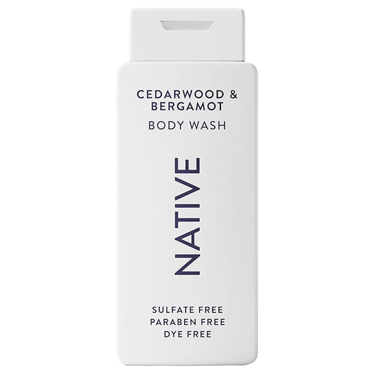 Native Cedarwood & Beramont Nourishing Body Wash 18 fl oz
