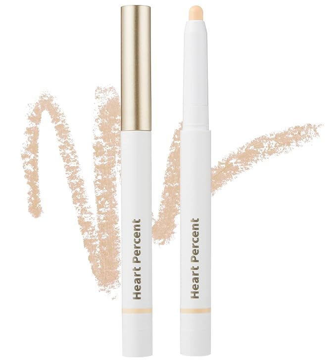 Heart Percent Dote On Mood Lip Liner Pencil, Long-Lasting Creamy Lip Crayon Smooth Lipliner Retractable Lipstick Overlip Line Color 0.8g, #10. Clean Beige