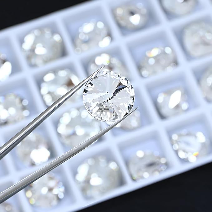 DONGZHOU 72pcs Mix Shape Crystal Nail Art Rhinestone Gems Point Back Fancy Stone Sew On Rhinestone Loose Crystal Sewing for Clothing Wedding Dress Nail Art Shoes Bags DIY Crafts