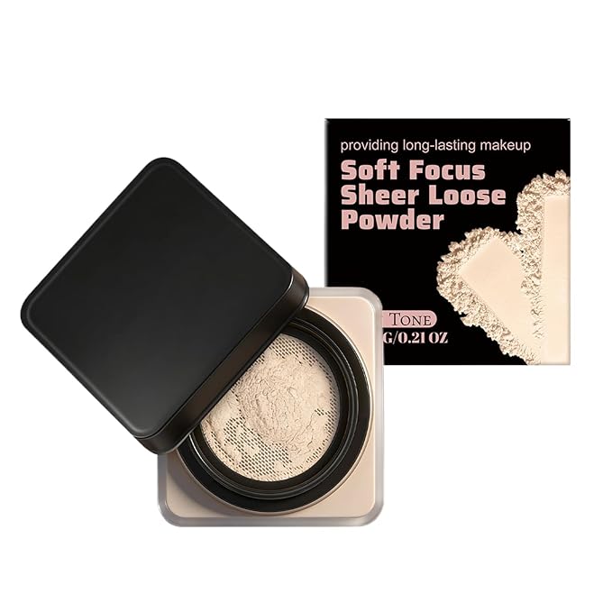 Finishing Powder Makeup, 6g Loose Setting Powders, Oil Control Sweat Proof Foundation, Matte Smoothing Skin Face Powder, Beauty, Makeup Bag, Studio