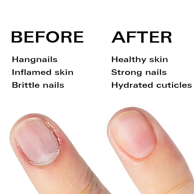 Beauty Power Nail Oil Cuticle Pen - Lavender - Nail Strengthener & Growth Serum with Vitamin A, D, E, B5, Grapeseed & Natural Oils - Repair for Brittle, Peeling, Thin Nails - Twist Brush Pen