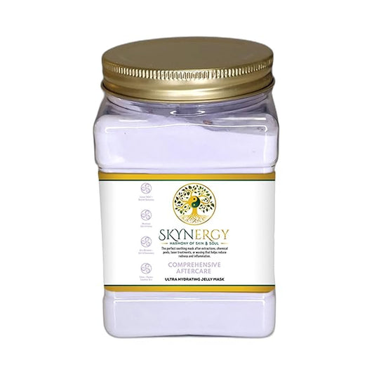 Comprehensive Aftercare Jelly Masks - Professional Hydro Glo Peel Off Face Mask for Skin Hydration & Glow - Suitable for All Skin Types, Vajafacial Jelly Mask | 12 Applications (30 Fl Oz)