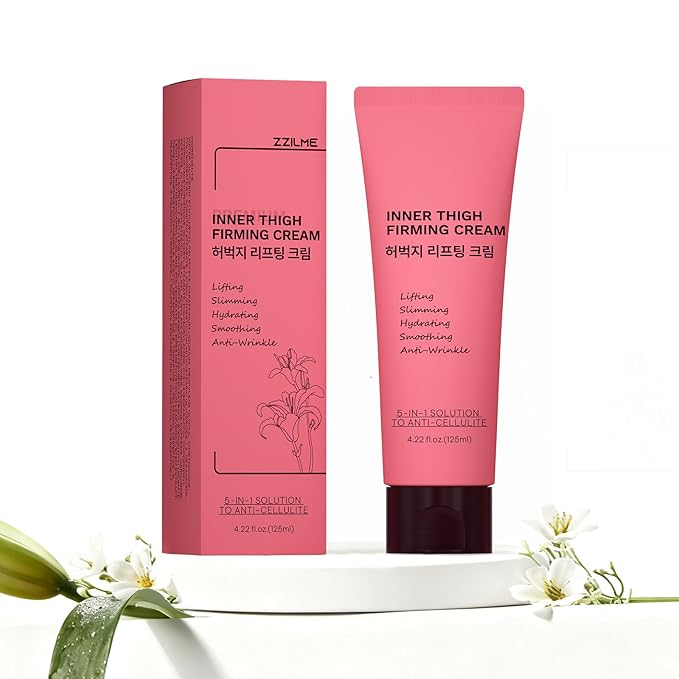 Inner Thigh Firming Cream - Remove Cellulite, Lift the Loose Skin for Legs, Help Tighten the Appearance Of Saggy Body Korean Skincare 4.23 Fl Oz