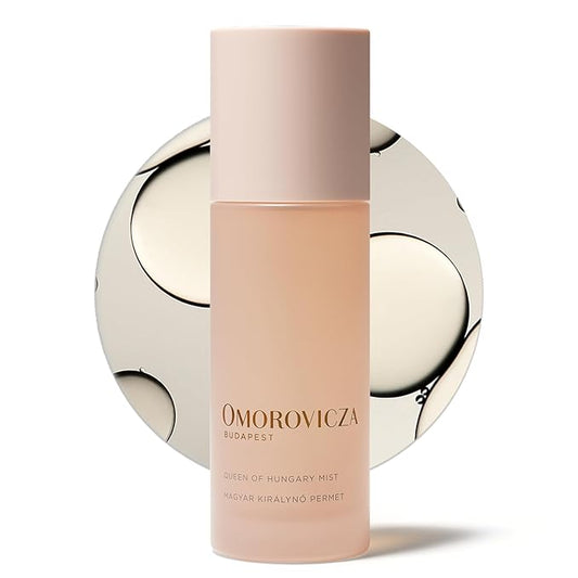 Omorovicza Queen of Hungary Mist (3.4 oz), Hydrating Facial Spray with Budapest Healing Water, Apple Pectin & Botanical Distillates to Refresh, Balance & Energise Skin