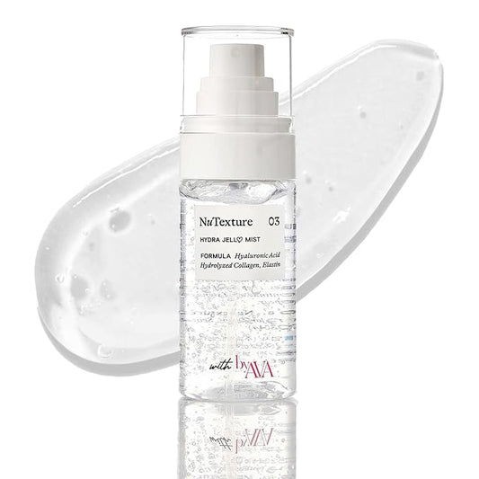 byAva Jelloskin Collagen Hydra Jell Face Mist | Facial Hydrating Mist Collagen Spray serum with Hyaluronic Acid, Vitamin C & E