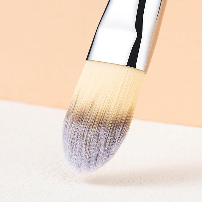 Flat Foundation Brush for Liquid Makeup, Liquid Foundation Brush, Flat Makeup Brush for Liquid Foundation, Make up Brush, Makeup Brushes Foundation. (900)