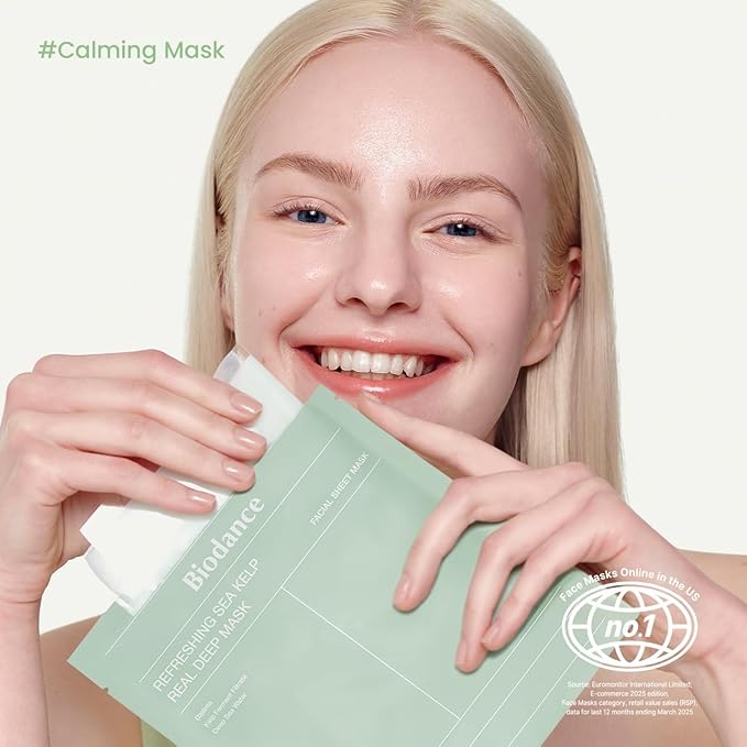BIODANCE Total Solution Trio: Bio Collagen & Ceramide Panthenol & Sea Kelp Real Deep Mask Set, Firming, Hydrating, Claming Kit, Korean Skin Care, Gifts for women, Skin Care Set