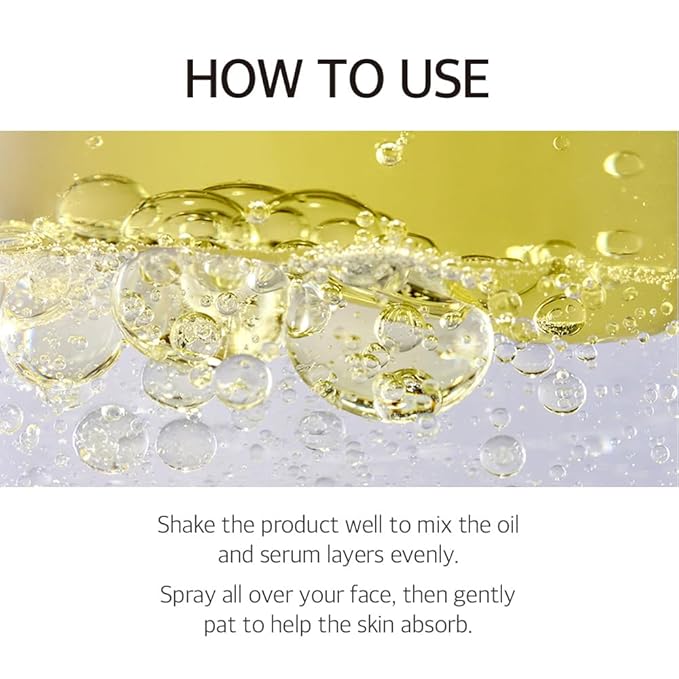 mixsoon Bean Balancing Ampoule Mist - Hydrating and Soothing for Face, Oil balance For Hydrated Radiance 100ml / 3.38 fl.oz. Korean Glass Skin Care