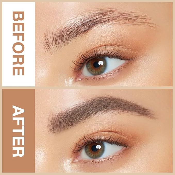 5 Pcs Ultimate Eyebrow Retractable Definer Pencils,Dual-Sided Natural Soft Textured Eyebrow Pencil, for Daily Look Eyebrow Makeup,Brow Brush,Fine Tip (2*Black+3*Mudium Brown)