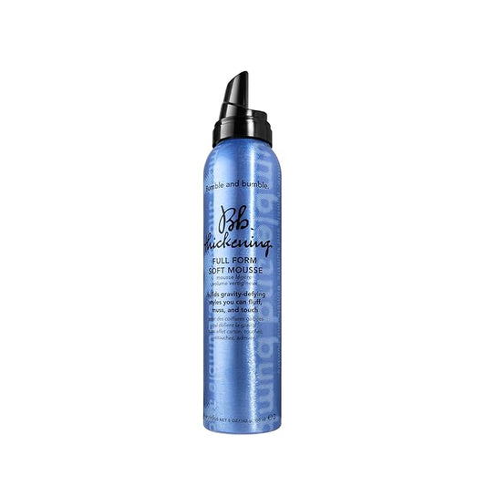 Bumble and bumble. Thickening Full Form Soft Hair Mousse | Heat Protection | Softening + Defining | Straight to Wavy, 5 Ounce