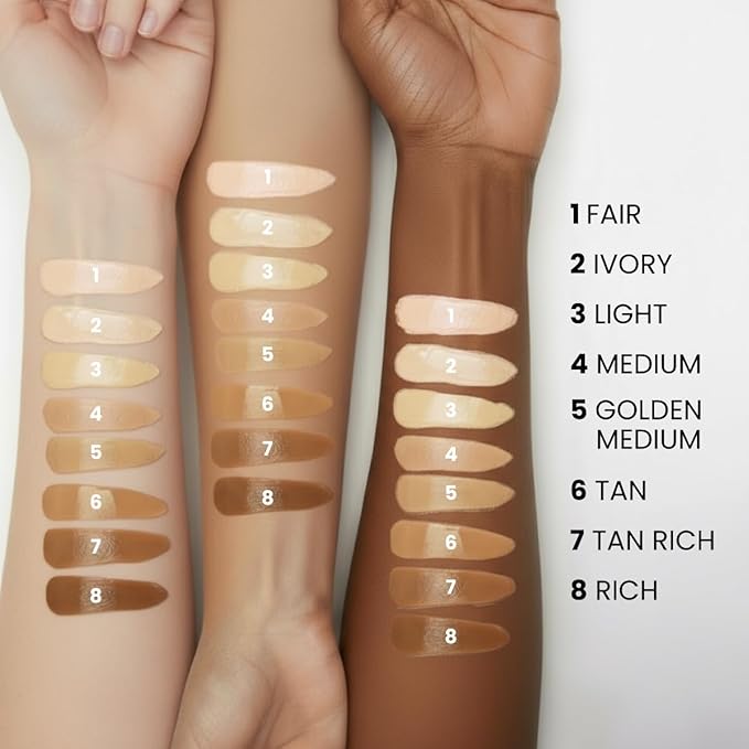 Prime Prometics PrimeSkin CC+ Cream for Mature Women – Lightweight Liquid-to-Powder Foundation – Blurs Pores & Covers Age Spots – Crease-Free, Hydrating & Soft-Matte Finish for Sensitive Skin (Rich)