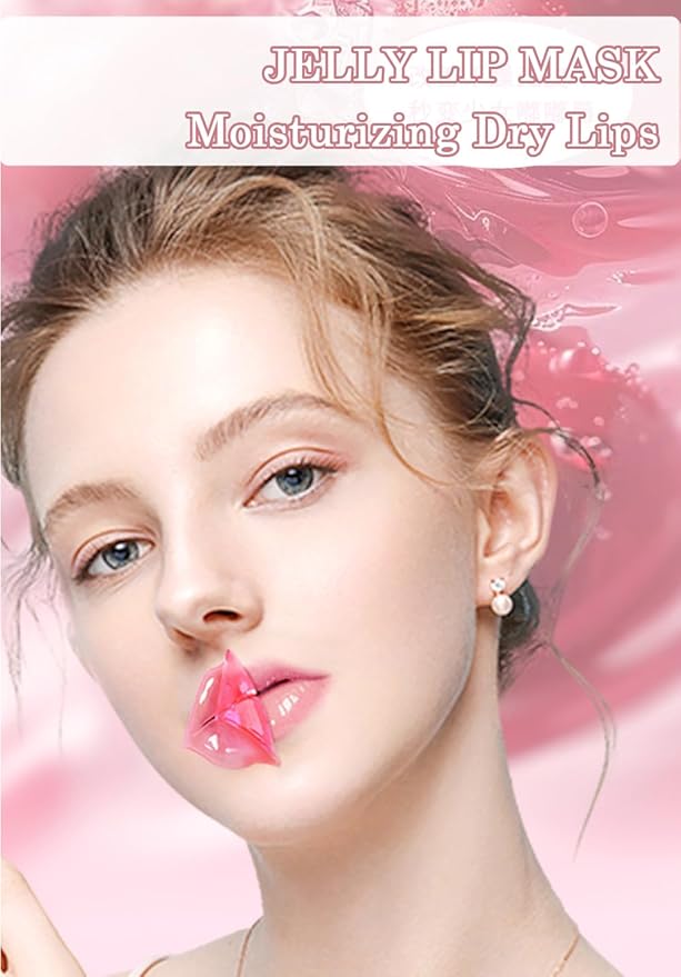 20 Pairs Lip Mask & Eye Mask,Crystal Gel Eye Pads Nourishes the Lip Patches for Skin Care Spa Daily Moisturizing Eye Patches for Puffy Eyes, Dark Circles and Fine Lines