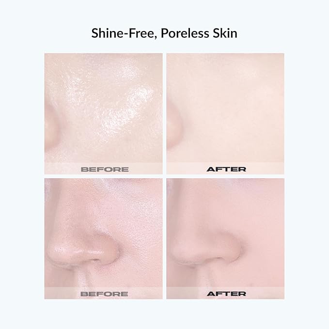 ABOUT TONE Blur Powder Pact 0.32oz - Pressed Powder Compact with Mirror and Puff Makeup Setting Finishing Blurring Natural Translucent Lightweight Face Sebum Oil Control Vegan Formula (03 NATURAL)