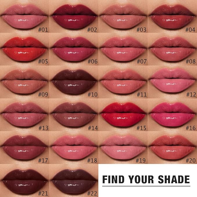 Kaely Longwear No-Budge Lipstick for Women, Highly Pigmented Liquid Lip Color Makeup, Non-Transfer Lip Gloss Stain Waterproof Smudge Proof 24 Hour, Instant Shine, Vegan & Cruelty-Free, 07 CHARMED