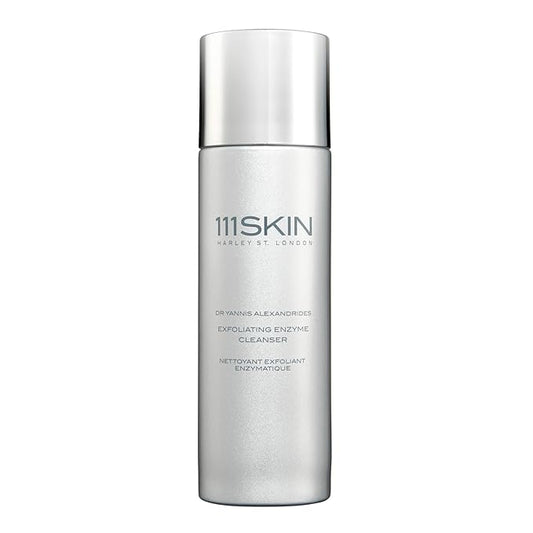 111SKIN Enzyme Exfoliating Cleanser, Gentle Daily Powder-to-Foam Face Wash with Papain, Shikimic Acid & NAC Y2, Enhances Radiance, Improves Texture & Smooths Skin, For All Skin Types, AM/PM Use