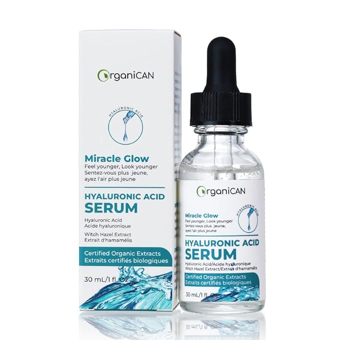 Hyaluronic Acid Serum with Vitamin C & E – Deep Hydration, Brightening & Anti-Aging | Plumps, Smooths Fine Lines & Wrinkles | Lightweight, Non-Greasy, Fragrance-Free