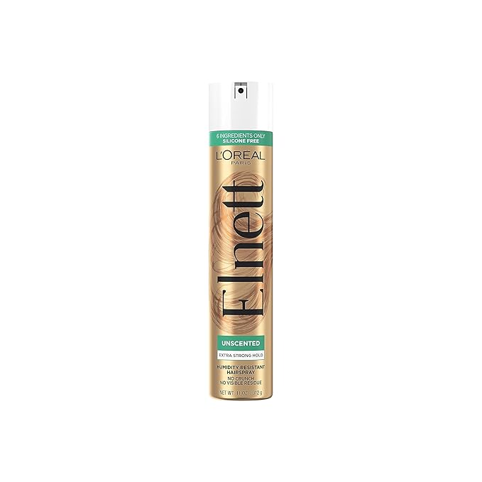 L'Oreal Paris Elnett Satin Hairspray Extra Strong Hold Unscented 11 oz; (Packaging May Vary) | (Packaging May Vary)