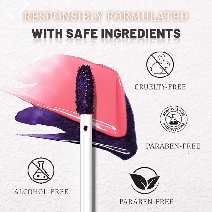 JUAAZIN Peel Off Lip Stain Tattoo with Tweezer - Coral Red Matte Lip Tint, Long Lasting Waterproof Transfer-Proof Liquid Lip Stain, Cruelty-Free Lip Masque for All Skin Types, Valentine's Day Gift 12#