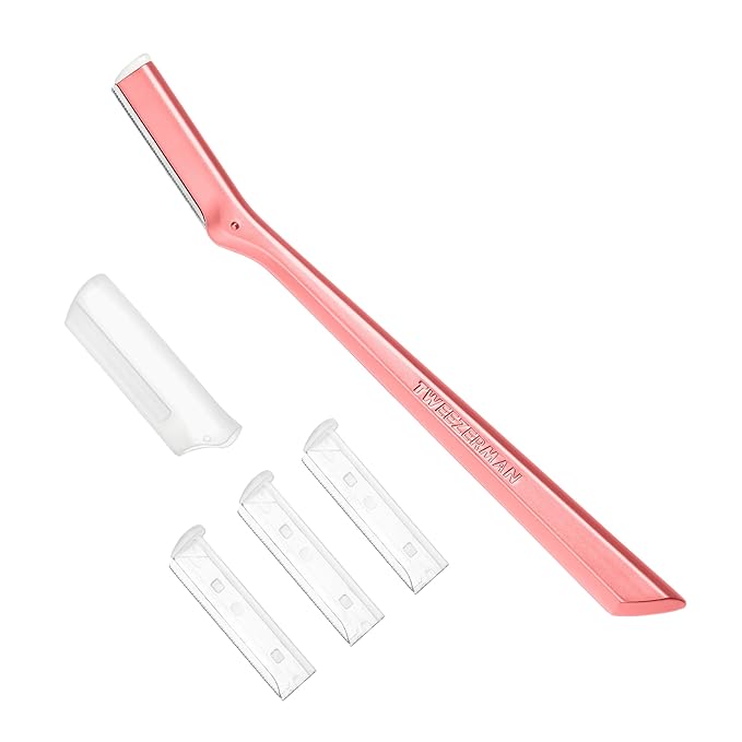 Tweezerman Exclusive Tea Rose Facial Razor