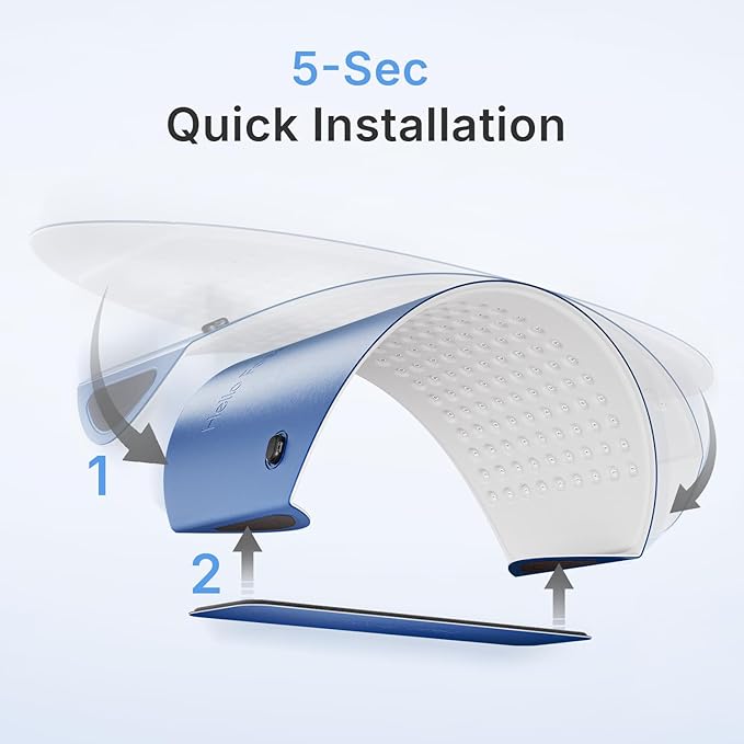 FDA Cleared Red Light Therapy for Face and Neck, 4 Modes LED Mask Light Therapy, Blue Infrared Red Light Therapy Mask for Face, PDT Photons Facial Skin Care Device