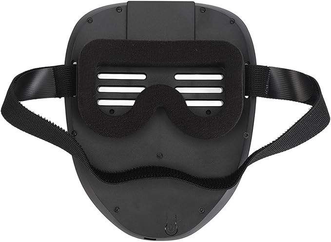 Led Face Cover With 25 Dynamic And Static Display Modes Gesture Sensing Light Up Transforming Design For Cosplay Carnival Festival Party