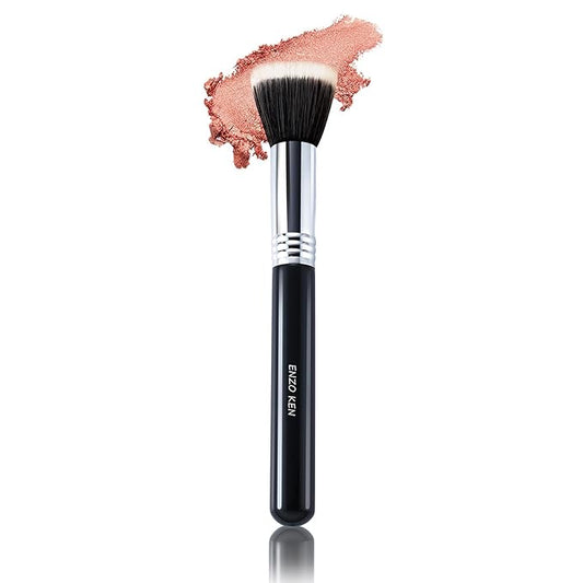 Duo Hair Stippling Brush, Blush Brush, Fluffy Stipple Makeup Brushes, Soft Blush Makeup, Powder Brush, Detail Blush Brushes, Powder Contour Brush for Cheeks, Highlighter Brushes. (904B)