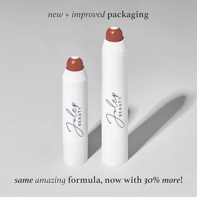 Julep It's Balm Tint of Color Lip Balm - Roasted Peach | Hydrating Lip Color with Vitamin E Core | Natural Gloss Finish | Vegan & Cruelty-Free