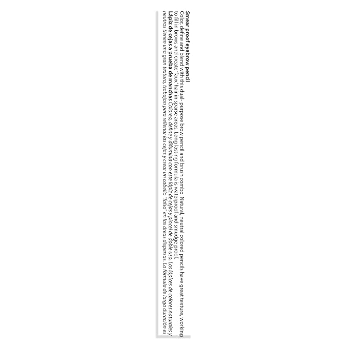 Sorme' Treatment Cosmetics Natural Definitive Waterproof Eyebrow Pencil, Rich Brown, 0.04 Ounce (Pack of 1)
