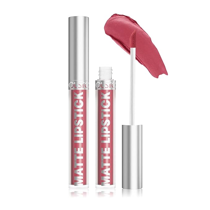 COOL STORY Matte Lip Stain Tint Highly Pigmented Color Long-Lasting Waterproof (05)