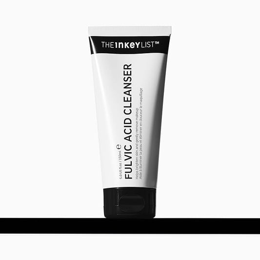 The INKEY List Fulvic Acid Brightening Cleanser 5 Fl Oz, Removes Makeup, For a Healthy Looking Complexion, Fragrance Free, Suitable For All Skin Types
