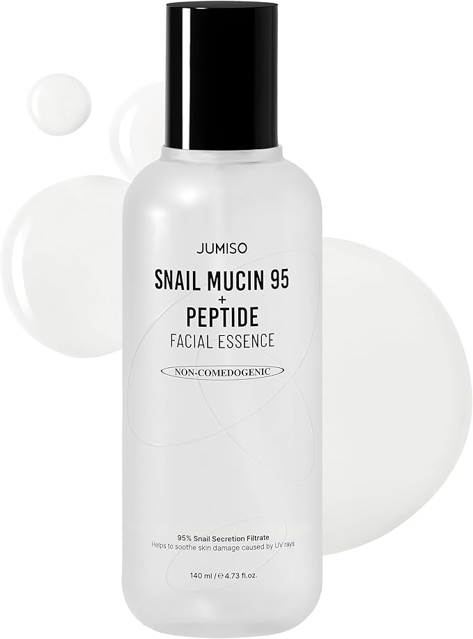 Jumiso Snail Mucin 95 + Peptide Facial Essence, 4.73 fl oz (140 ml)